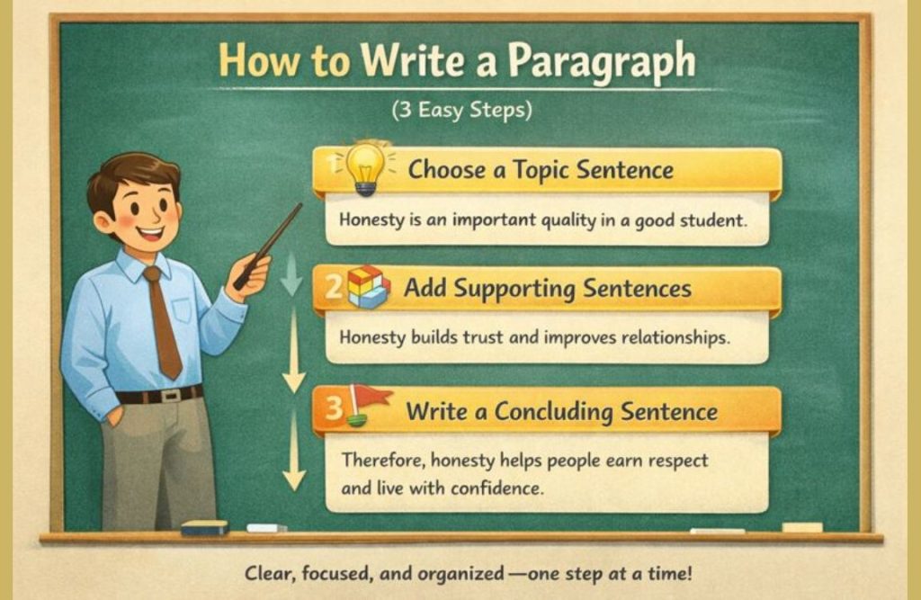 how to write a paragraph for beginners