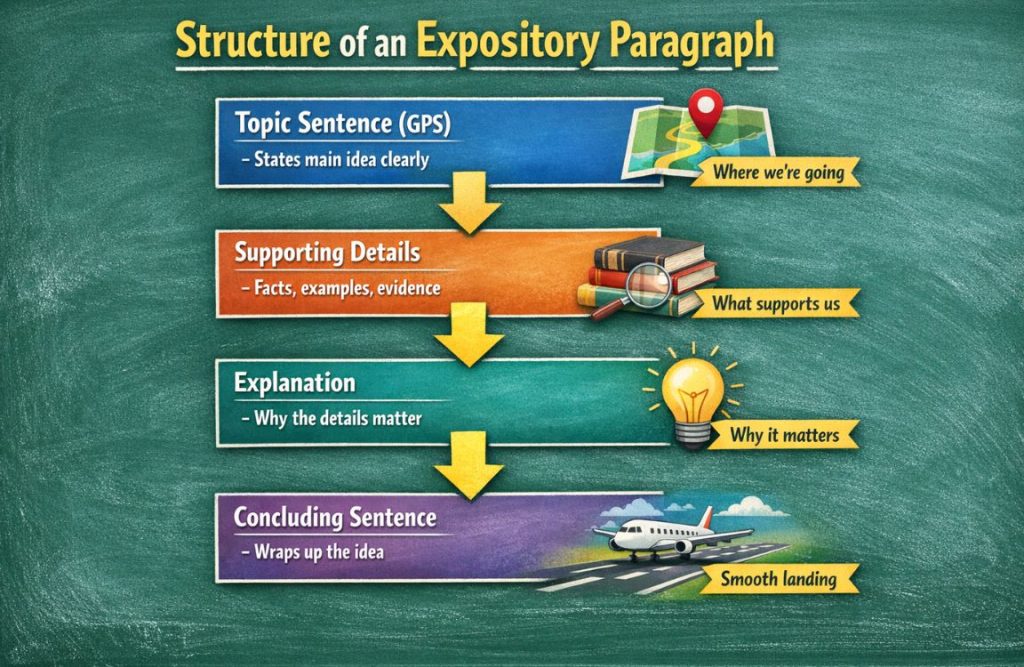 Structure of an Expository Paragraph