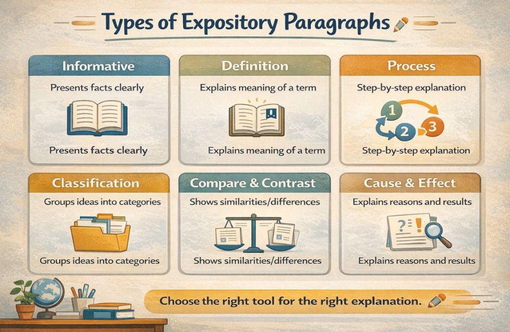 Types of Expository Paragraphs