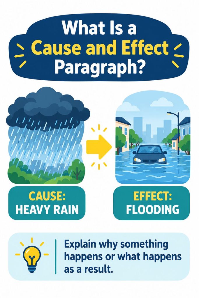 What is a cause and effect paragraph