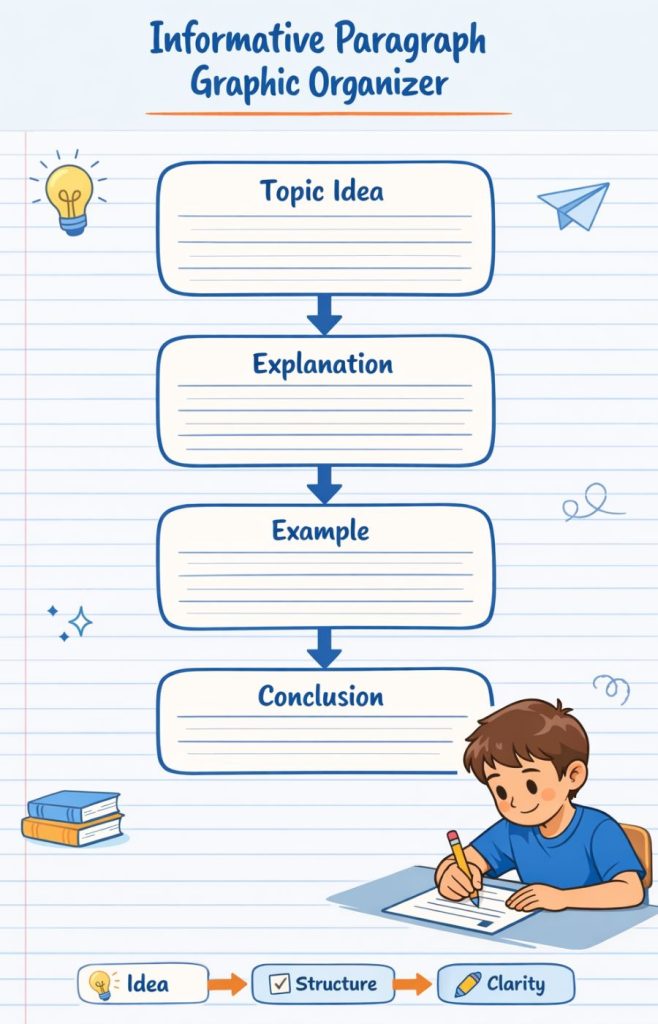 Informative Paragraph Graphic Organizer