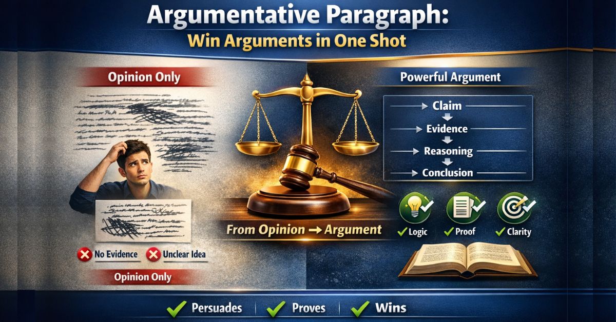 argumentative paragraph