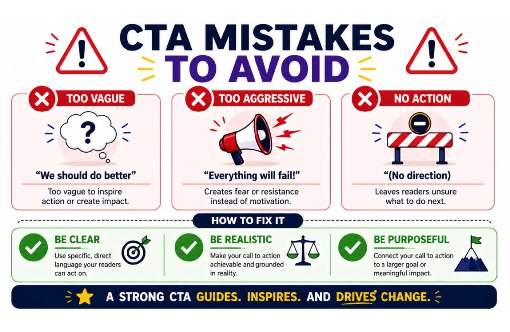 CTA Mistakes to Avoid
