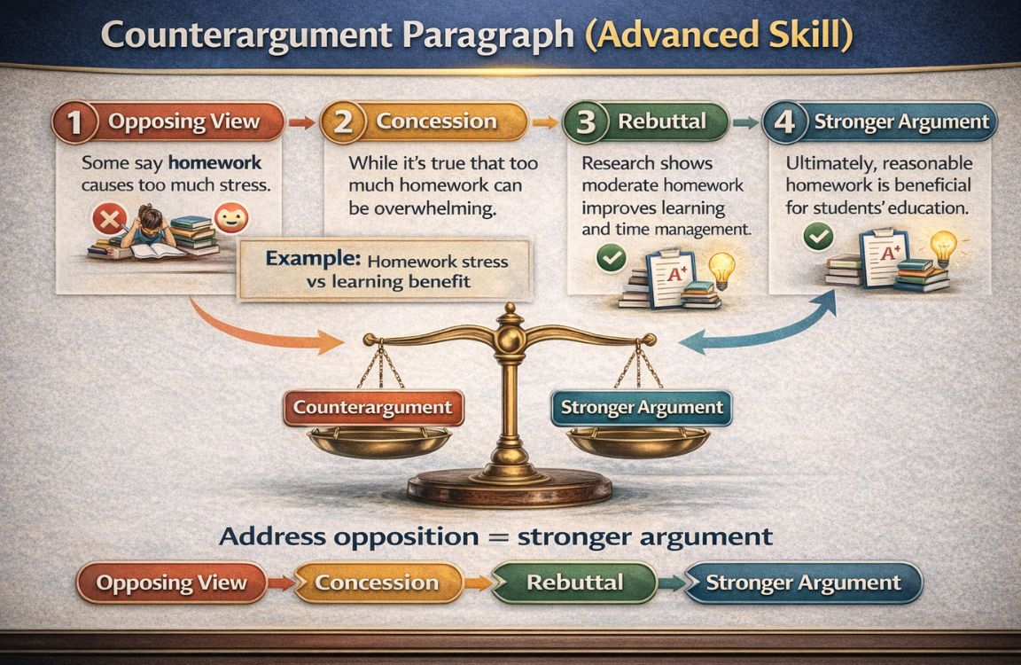 Argumentative Paragraph: Win Arguments in One Shot