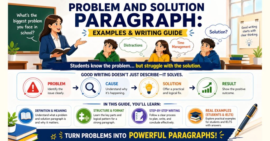 Problem and Solution Paragraph: Examples & Writing Guide
