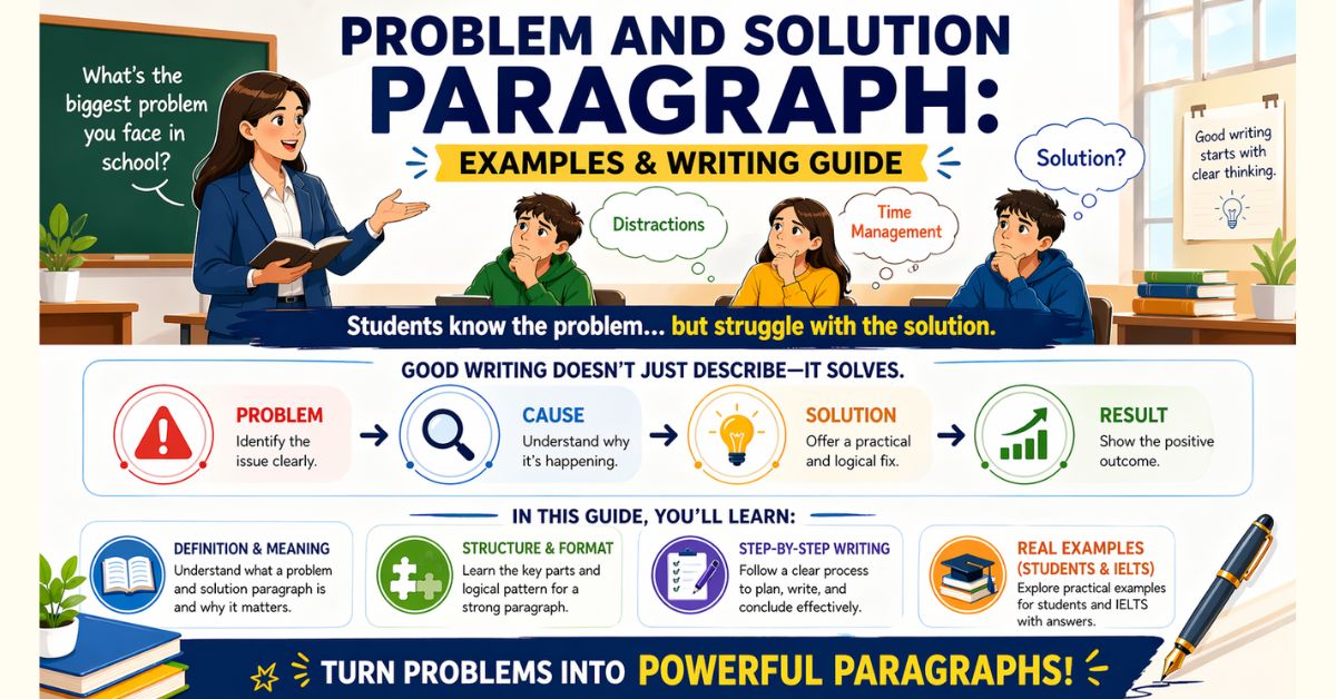 Problem and Solution Paragraph