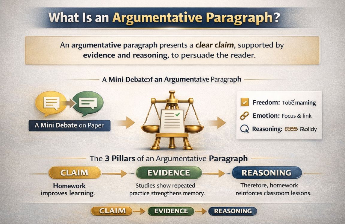 Argumentative Paragraph: Win Arguments in One Shot