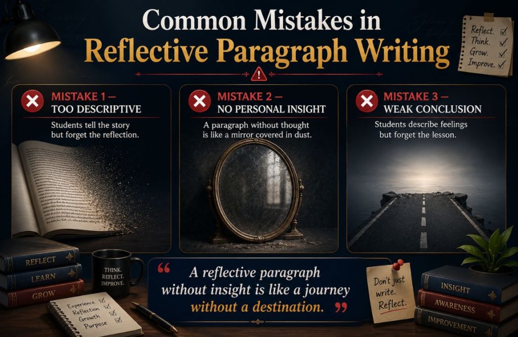 Common Mistakes in Reflective Paragraph Writing 