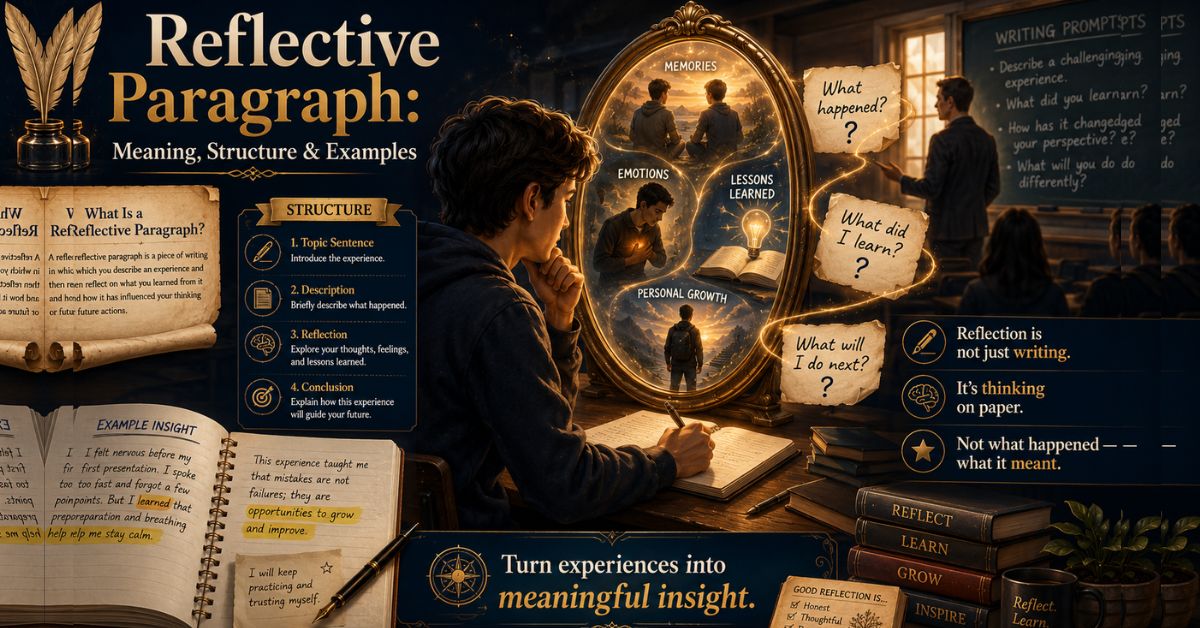 Reflective Paragraph
